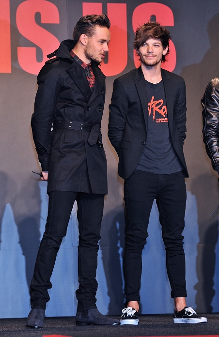 Liam Payne and Louis Tomlinson, Nov 03, 2013 : Tokyo, Chiba, Japan : Liam Payne(L) and Louis Tomlinson of One Direction attends an event for their film 