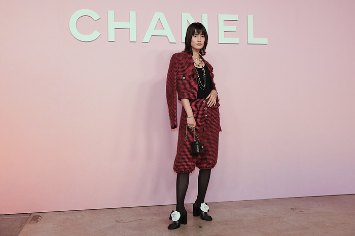 Chanel Metiers d Art 2022 23 Replica Show Ai Hashimoto attends the photocall of the Chanel Metiers d Art 2022 23 Replica Show at Tokyo Big Sight on June 1, 2023 in Japan.
