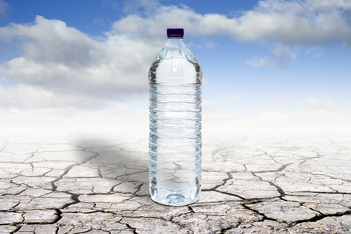 Water scarcity, composite conceptual image Composite conceptual image of water scarcity., by VICTOR de SCHWANBERG SCIENCE PHOTO LIBRARY
