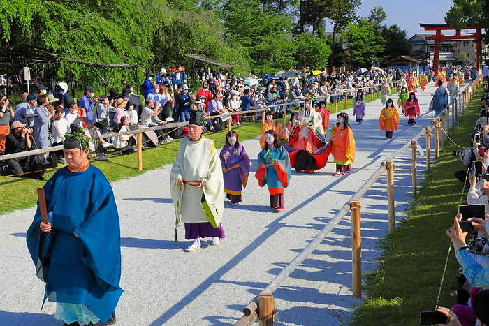 Aoi Matsuri (hollyhock festival) at Kamigamo Shrine Kyoto City, Kyoto Prefecture