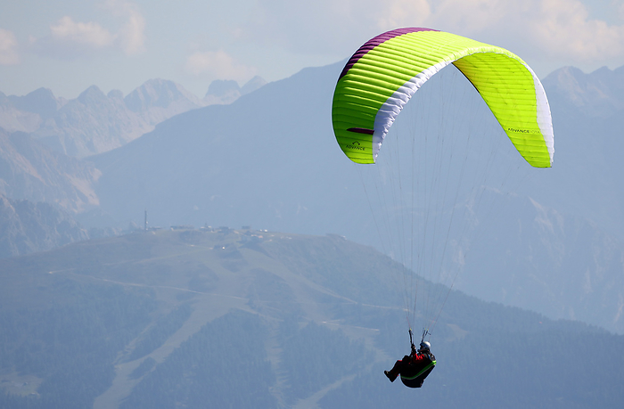 Paragliding flights Paragliding flights, by Zoonar Sieghart Mair