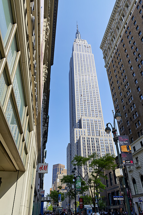 New York. Manhattan. United States. The Empire State Building New York. Manhattan. United States. The Empire State Building, by Zoonar Marco Brivio