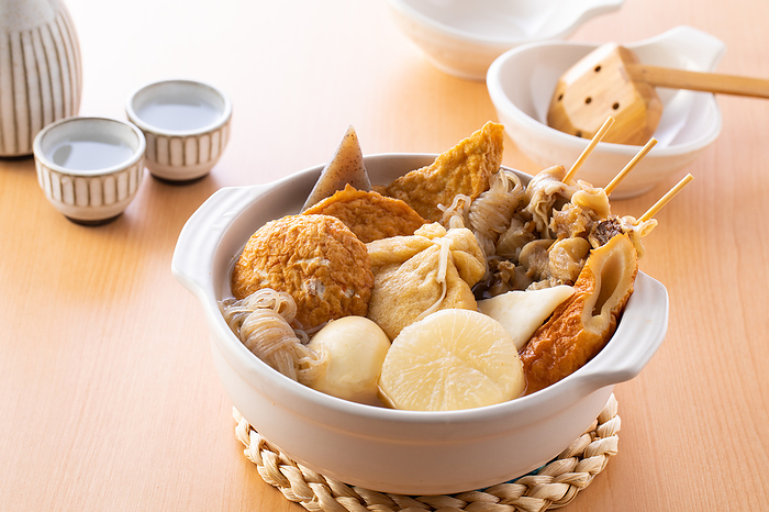Warm Oden and Sake