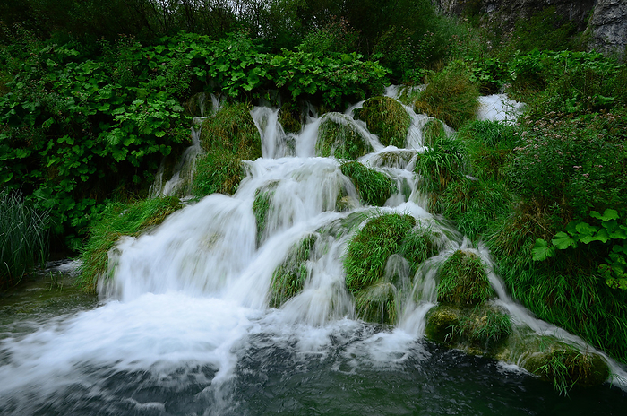waterfall, Plitvice Lakes National Park, waterfall, Plitvice Lakes National Park,, by Zoonar J rgen Vogt