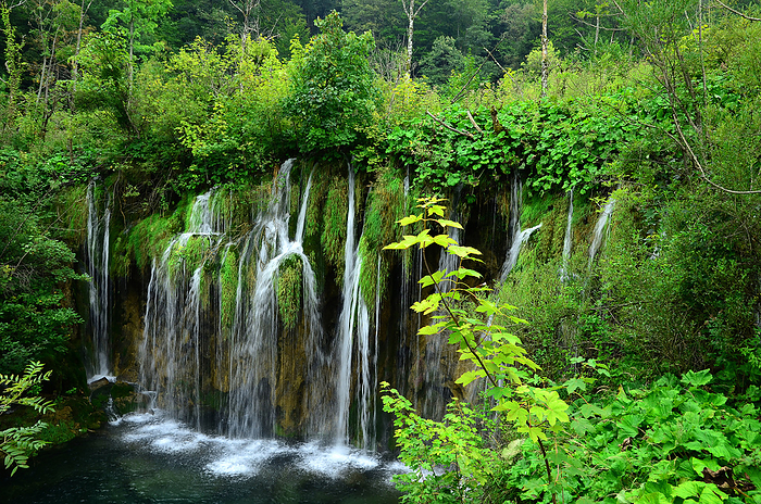 waterfall, Plitvice Lakes National Park, waterfall, Plitvice Lakes National Park, by Zoonar J rgen Vogt