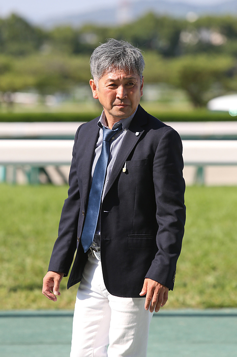 2023 Yonago Stakes 2023 06 17 HANSHIN 11R YONAGO STAKES Teruhiko Chida Trainer  Hanshin Racecourse in Hyogo, Japan, June 17, 2023.  Photo by Eiichi Yamane AFLO 