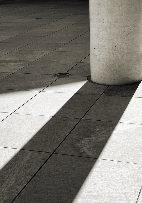 Shadow of a column in the center of Berlin Shadow of a column in the center of Berlin, by Zoonar Heiko Kueverl