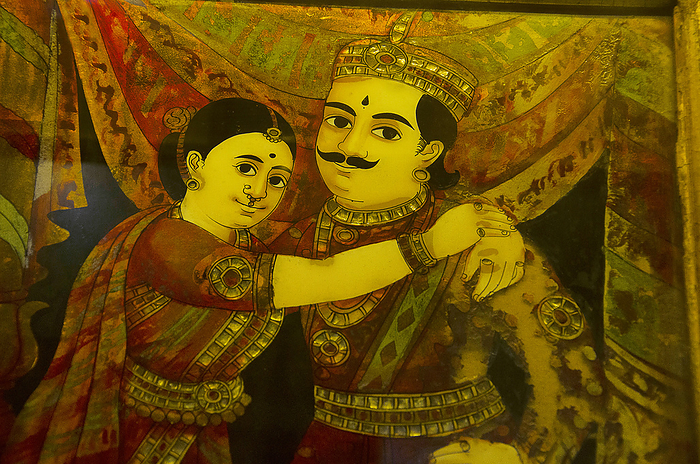 An old painting, Kelkar Museum, Pune, Maharashtra, India An old painting, Kelkar Museum, Pune, Maharashtra, India, by Zoonar RealityImages