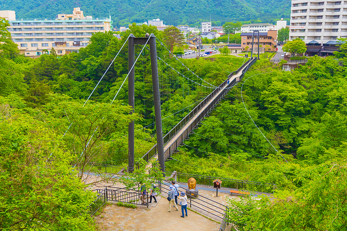 Kinu Tateiwa Suspension Bridge Nikko City, Tochigi Prefecture