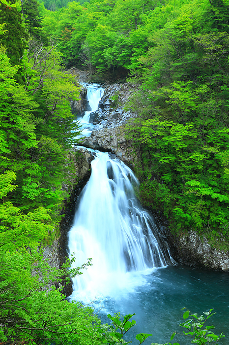 Houtai Falls, early summer, Yurihonjo City, Akita Prefecture