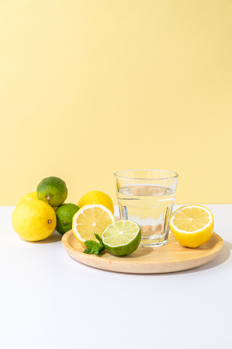 Summer Drink Image Lemon Lime Mint