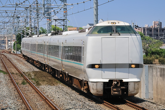 JR West Japan JR Kyoto Line Limited Express Kuroshio Osaka JR Sojiji Station   Ibaraki Station