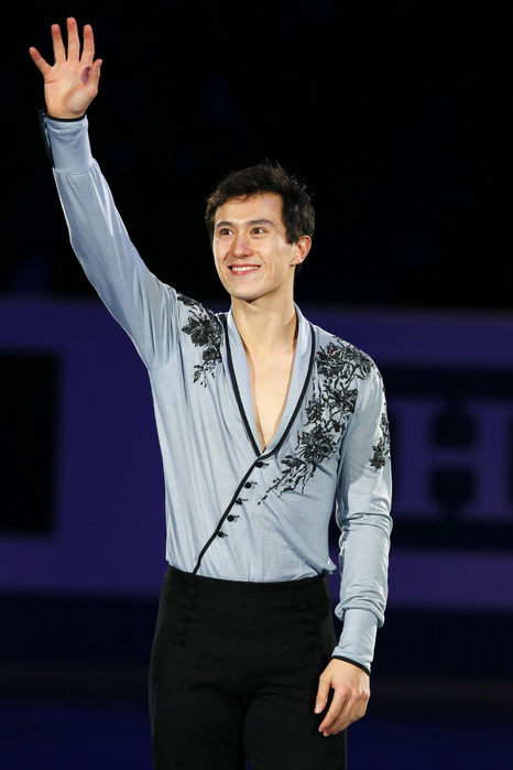 GP Final Men s Podium Ceremony Patrick Chan  CAN , DECEMBER 6, 2013   Figure Skating : Silver Medalist Patrick Chan of Canada poses during the ISU Grand Prix of Figure Skating Final 2013 Men s Victory ceremony at Marine Messe in Fukuoka, Japan.  Photo by AFLO SPORT   1090 