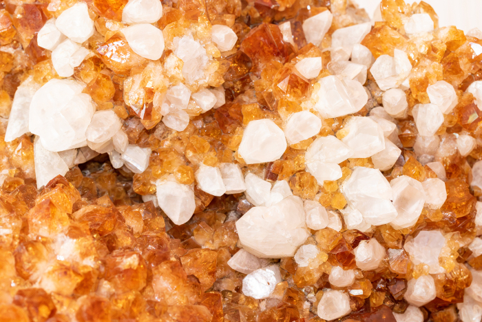 Citrine Cluster Power Stone Close-Up