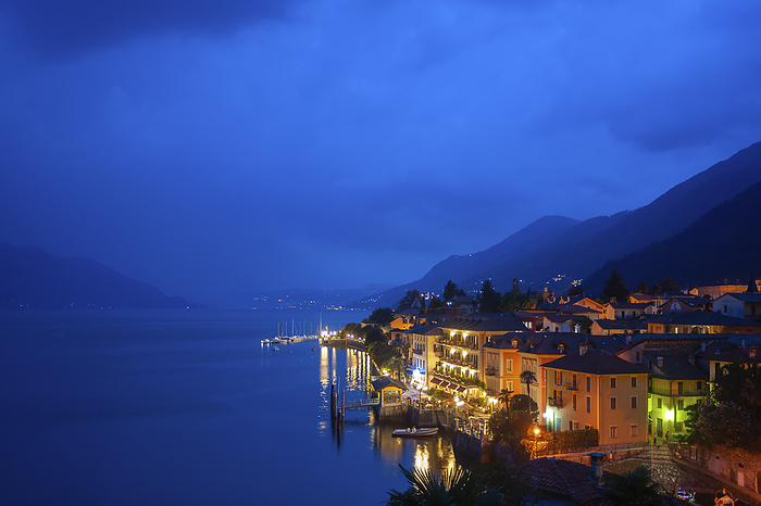 Landscape and cityscape of Cannero Riviera on Lake Maggiore in northern Italy Landscape and cityscape of Cannero Riviera on Lake Maggiore in northern Italy, by Zoonar J rgen Wacke