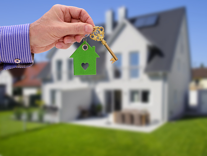 key in hand for new home and real estate key in hand for new home and real estate, by Zoonar Wolfilser