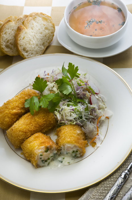 Croquettes with White Sauce
