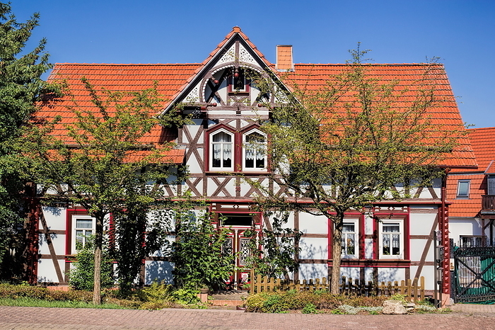 Leinefelde, half timbered house Leinefelde, half timbered house