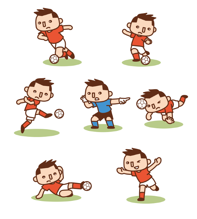 Cute Soccer Clip Arts