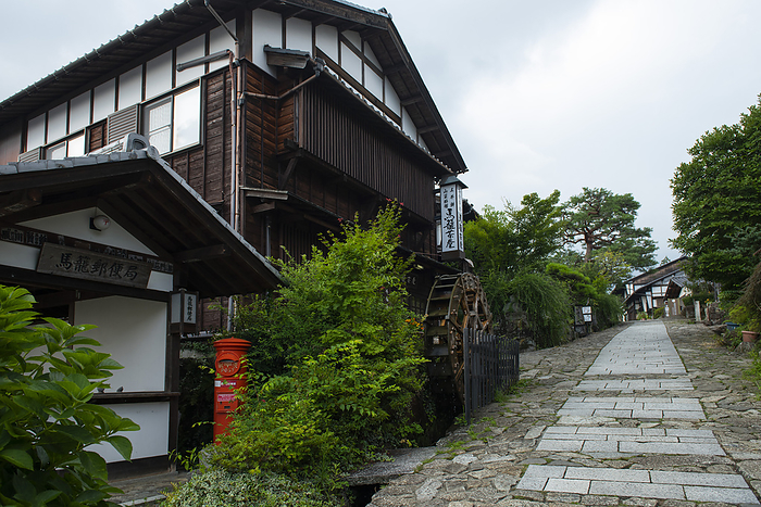 Magome juku Stone paved road Nakatsugawa City, Gifu Prefecture