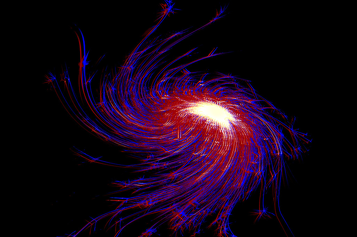Quantum fluctuations, conceptual illustration Conceptual illustration of quantum fluctuations. In quantum physics, quantum fluctuations are described as temporary appearances of energetic particles through random changes in energy within a point in space. These particles are considered virtual as they come into existence for a very brief period of time. Quantum fluctuations follow Heisenberg s uncertainty principle and also support observations such as the Casimir effect., by VICTOR de SCHWANBERG SCIENCE PHOTO LIBRARY