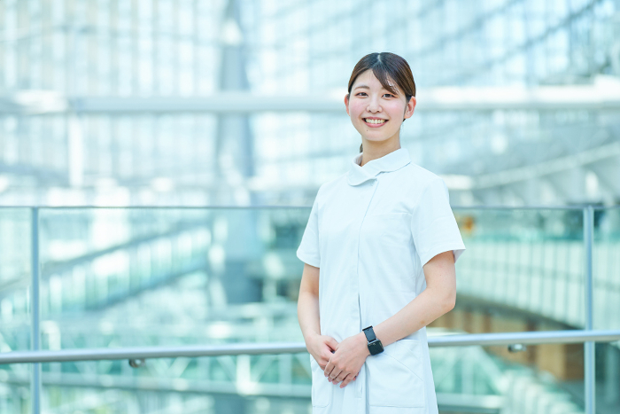 Portrait of Japanese Woman in White (People)