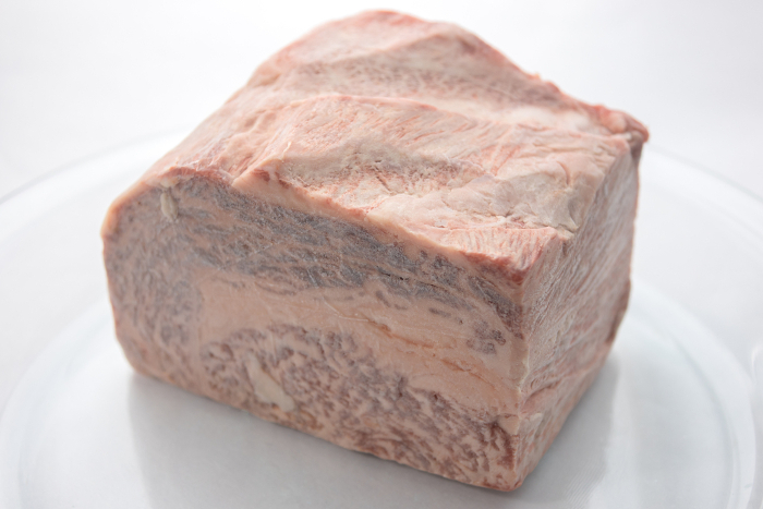 Frozen block meat
