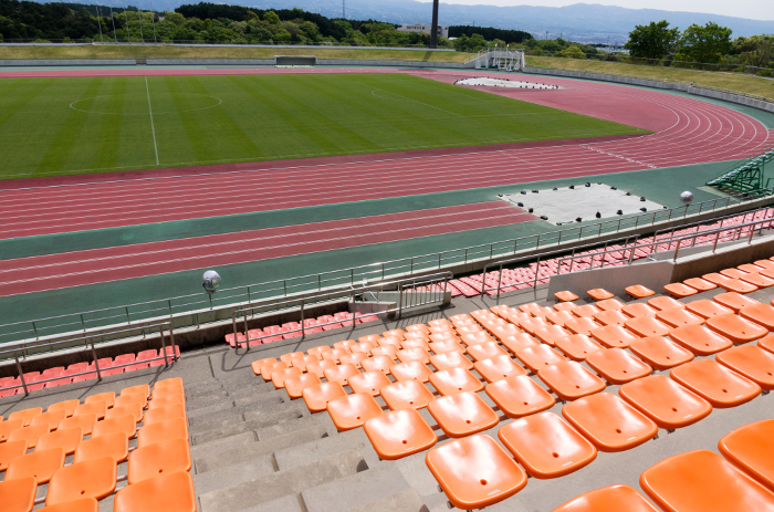 Multi-purpose stadium and spectator seating