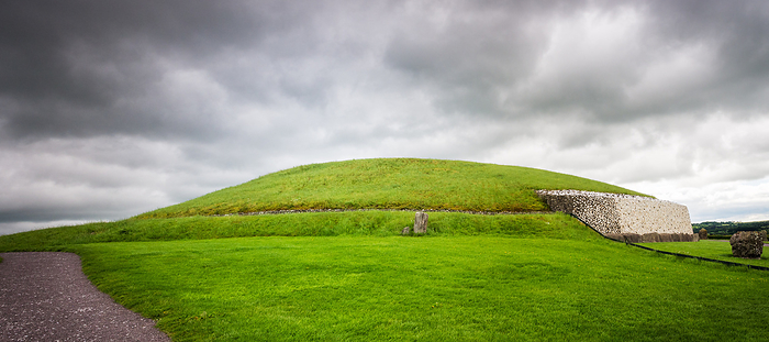 Prehistoric site of newgrange in ireland Prehistoric site of newgrange in ireland