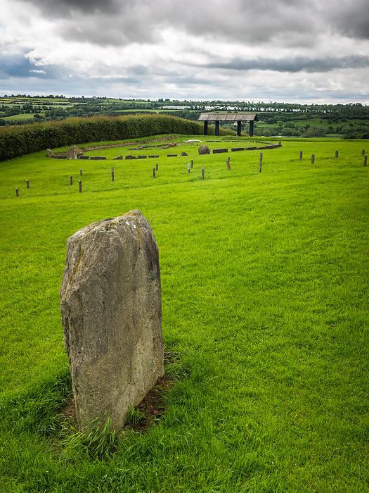 Prehistoric site of newgrange in ireland Prehistoric site of newgrange in ireland