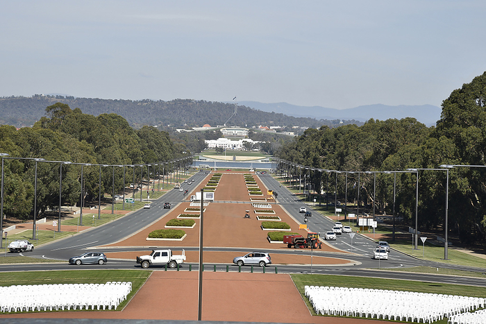 Anzac Parade, Australian War Memorial, Canberra , Australia Anzac Parade, Australian War Memorial, Canberra , Australia