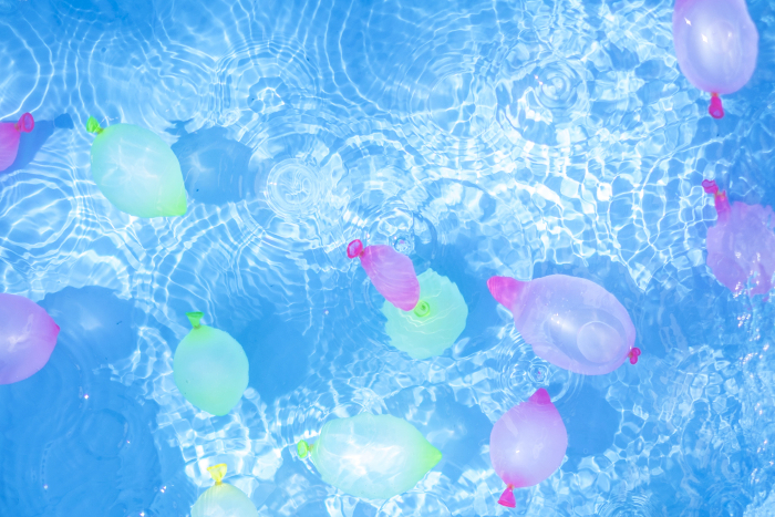 Pool Glitter_Colorful Water Balloons