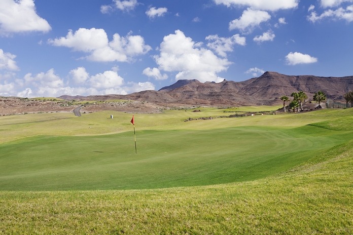 Spain Golf course, Las Playitas, Fuerteventura, Canary Islands, Spain, Europe