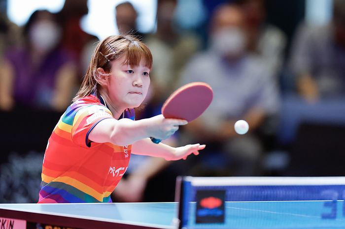 2023 24 T League Satsuki Odo  Mallets ,. August  25, 2023   Table Tennis :. 2023 2024 Nojima T.LEAGUE between Nippon Paint Mallets   Nippon Life Red Elf Victory Match at Grand Front Osaka, Osaka, Japan.  Photo by Nippon Paint Mallets T.LEAGUE AFLO 