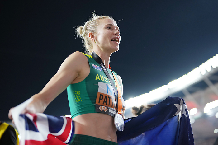 2023 World Championships in Athletics Budapest Women s High Jump Final Eleanor Patterson  AUS ,  AUGUST 27, 2023   Athletics :  World Athletics Championships Budapest 2023  Women s High Jump Final  at National Athletics Centre, Budapest, Hungary.   Photo by Naoki Morita AFLO SPORT 