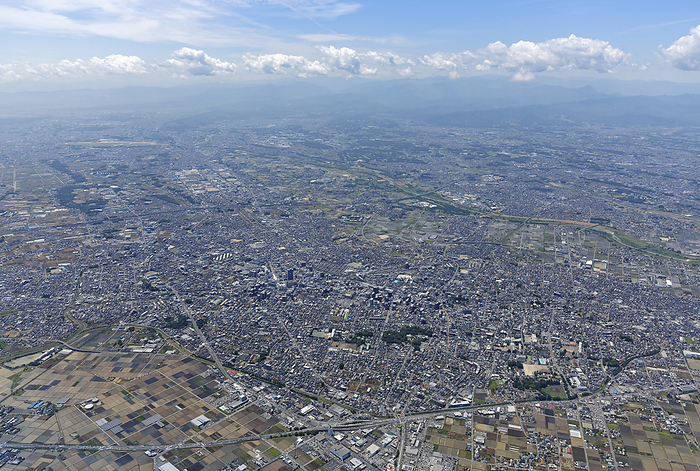 Kawagoe City Aerial photography