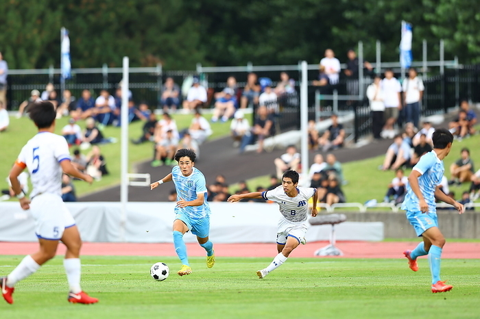 2023 All Japan Inter High School Championships Men s Football Final match Players during the 2023 All Japan Inter High School Championships Men s Football Final match between Toko Gakuen 2 6 7 2 Meishu Gakuen Hitachi at Hanasaki Sports Park in Hokkaido, Japan, August 4, 2023.  Photo by JFA AFLO 