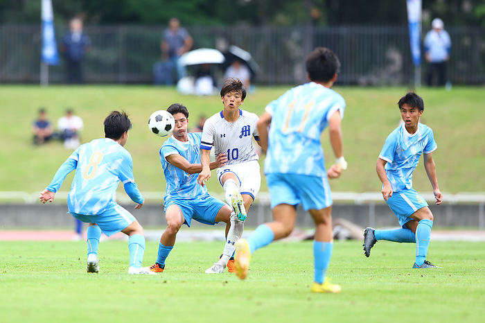2023 All Japan Inter High School Championships Men s Football Final match Players during the 2023 All Japan Inter High School Championships Men s Football Final match between Toko Gakuen 2 6 7 2 Meishu Gakuen Hitachi at Hanasaki Sports Park in Hokkaido, Japan, August 4, 2023.  Photo by JFA AFLO 