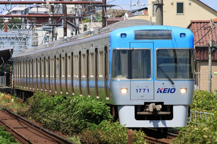Keio] Series 1000 - Light Blue (Inokashira Line: Ikenoue - Komaba-todaimae)