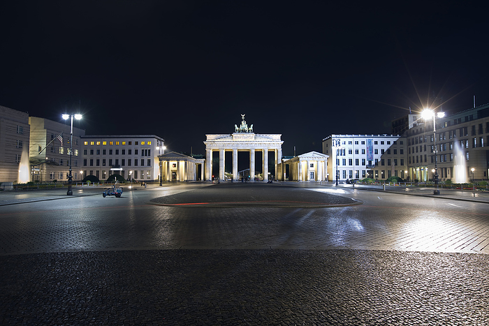 Brandenburger Tor Brandenburg Gate at night, Berlin, Germany