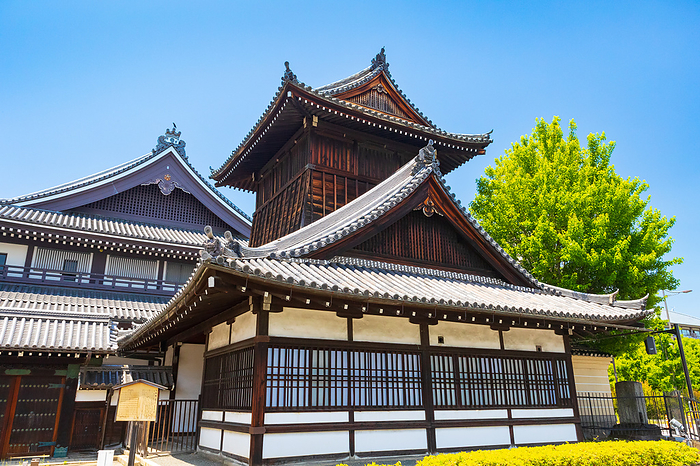 Nishi Honganji Temple, Kyoto, Japan  Important Cultural Property  World Cultural Heritage  UNESCO 