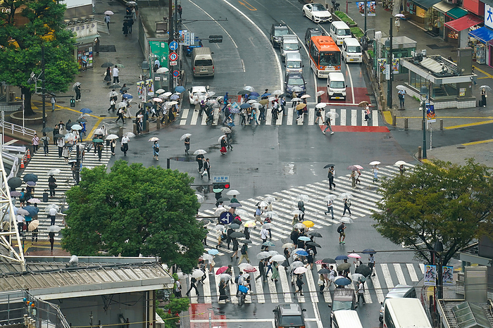 Q2 GDP growth in Japan revised downward to 4.8 percent September 8, 2023, Tokyo, Japan   People cross a busy intersection in Tokyo   Shibuya district on September 8, 2023.  Japan s economic expansion for April was reported at an annualized real rate of 4.8 percent, downgraded from the previously stated 6.0 percent, as per the Cabinet Office s announcement on Friday. This adjustment was influenced by subdued capital expenditures and private consumption.