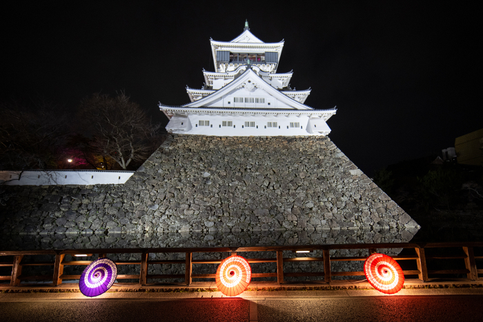Winter EventKokura Castle Winter Light-up 2023 Fukuoka Prefecture