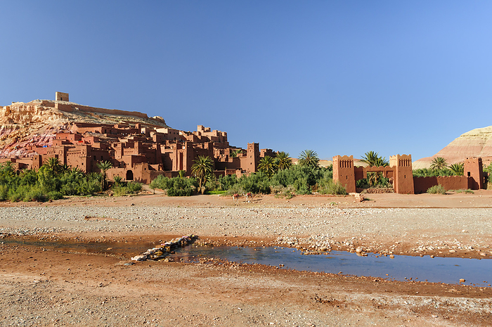 The Kasbahs of Ait Ben Haddou in the south of Morocco, Africa. The Kasbahs of Ait Ben Haddou in the South of Morocco, Africa., by Zoonar Uwe Bauch