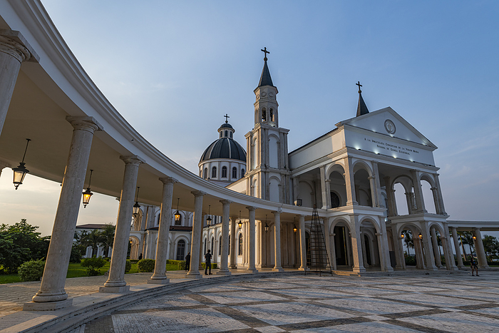 Basilica of the Immaculate Conception, Mongomo, Rio Muni, Equatorial Guinea Basilica of the Immaculate Conception, Mongomo, Rio Muni, Equatorial Guinea, Africa, by Michael Runkel