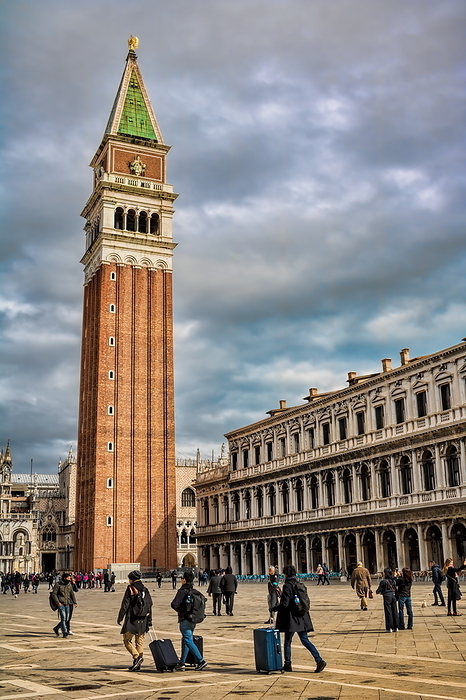 Markus square with campanile in Venice, Italy Markus Square with Campanile in Venice, Italy, by Zoonar ArTo