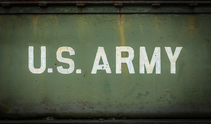 Vintage Sign For The US Army Vintage Sign for the Us Army, by Zoonar Roy Henderson