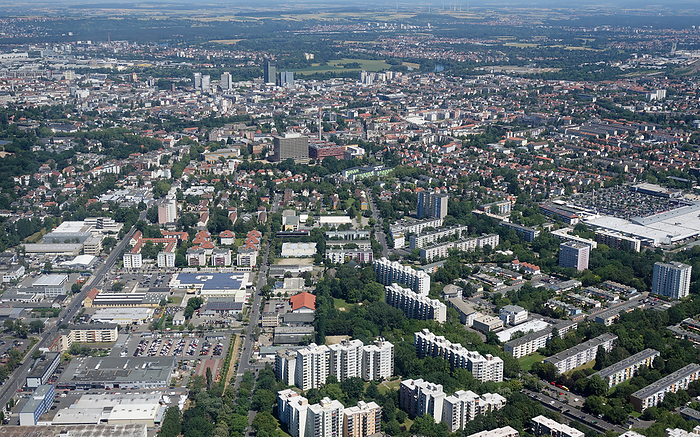 Aerial photo: Offenbach Aerial Photo: Offenbach, by Zoonar Volker Rauch