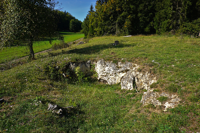 sinkhole on the swabian alb, germany Sinkhole on the Swabian Alb, Germany, by Zoonar J rgen Vogt