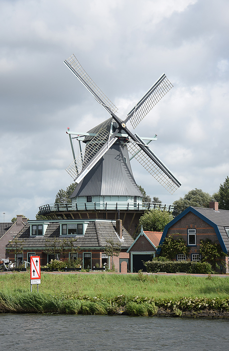 Windmill De Gouden Engel near Alkmaar Windmill de Gouden Engel Near Alkmaar, by Zoonar Volker Rauch